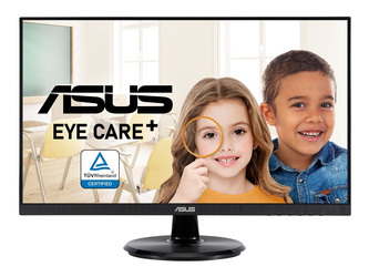 ASUS VA24DQF Eye Care Gaming Monitor 23.8inch IPS WLED 1920x1080 16:9 100Hz 250cd/m2 1ms HDMI DP 2x2W Speakers