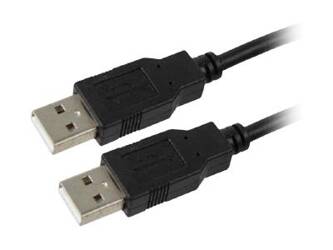 GEMBIRD CCP-USB2-AMAM-6 Gembird kabel USB 2.0 AM-AM 1.8M Czarny