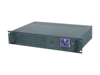 GEMBIRD UPS-RACK-1500 Gembird UPS Line-In 1500VA RACK 19 3.4U, 4xIEC 230V OUT,IEC14 IN,RJ11,USB, LCD