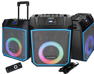 GŁOŚNIK POWER AUDIO System Blaupunkt MB08.2 Bluetooth i funkcją karaoke