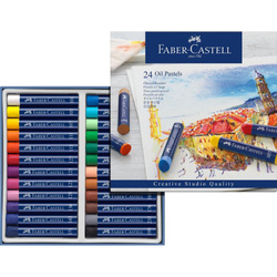 Pastele olejne Faber-Castell Creative Studio 24 kolory