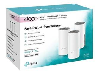 TPLINK Deco E4(3-Pack) TP-Link Deco E4 AC1200 whole home Mesh WiFi system, 2 int.anteny, 3-pack