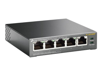 TPLINK TL-SG1005P TP-Link TL-SG1005P 5-Port Gigabit Desktop Switch with 4-Port PoE