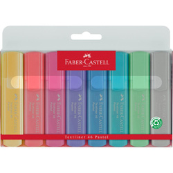 Zakreślacz Faber-Castell 1546 pastel 8 kolorów